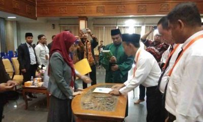 Pelantikan 90 anggota PPK di 18 kecamatan se Kutai Timur kutim post