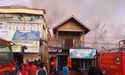 Kebakaran Rumah Barakan dan Rumah Tunggal Milik Warga di Jl. Yos Sudarso 1