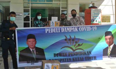 Aksi Sosial Dewan Pendidikan Kutim, Peduli Dampak Covid 19