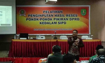 Total 58 peserta ikut pelatihan SIPD termasuk anggota DPRD kutim dan juga staf