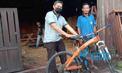 Sepeda Kayu Inovasi Terbaru Karya Warga Sangatta