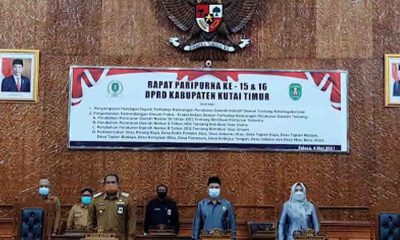 DPRD Kutim Gelar Paripurna Ke 16, Perubahan 3 Perda dan Pembentukan Desa Baru