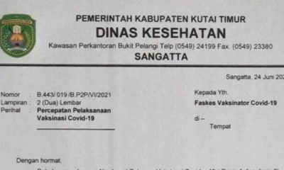 Akselerasi Cakupan Vaksinasi COVID-19 Kutim
