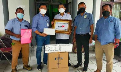 KPC Berikan 500 Rapid Antigen Ke Dinkes Kutim