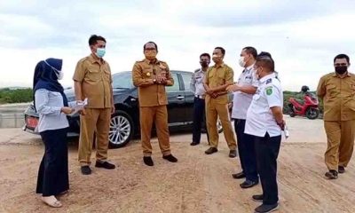 Wabup Tinjau Jalan Penghubung Pelabuhan